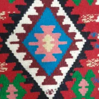 گلیم|گلیم، جاجیم، گبه|تبریز, |دیوار