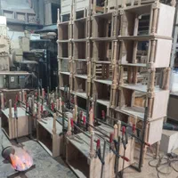 تخت خواب چوبی دو نفره ونوجوان ست کامل|تخت و سرویس خواب|پردیس, سیاه سنگ|دیوار