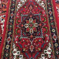 جفت فرش زرنیم یک در یک ونیم دستبافت