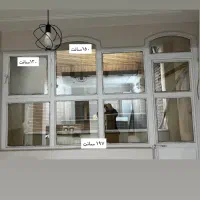۲عددپنجره یک عدد درب یک عدد کمددیواری ام دی اف