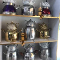 کتری قوری استیل کف چدن