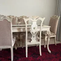 مبل استیل تمام چوب راش،میزنهارخوری،بوفه|مبلمان خانگی و میز عسلی|تهران, تهرانپارس غربی|دیوار