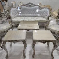 مبل سلطنتی ۷نفره تمام چوب راش