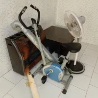 بخاری و دوچرخه ثابت ، پنکه