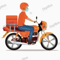 پیک موتوری فست فود