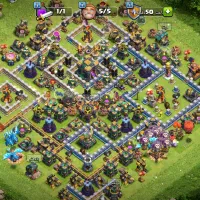 کلش تان ۱۳ مکس ۱۴نیم مکس طاق با پابجی|کنسول، بازی ویدئویی و آنلاین|زهک, |دیوار