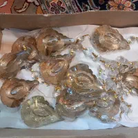 لوستر ۸ شاخه ۱۶ شعله برنزی سنگین|لوستر و چراغ آویز|تبریز, |دیوار