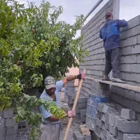 پیمانکاری (دیوارکشی)بنایی +مصالح +باغ ویلا کردزار