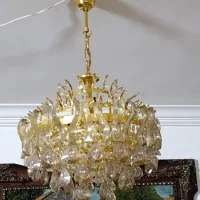 فروش لوستر کریستالی در حد نو