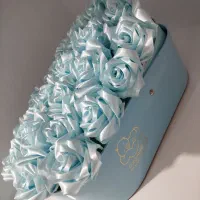 دسته گل ربانی و باکس گل|گل مصنوعی|گرگان, |دیوار