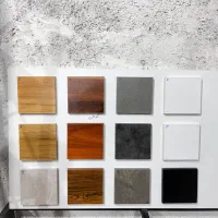 شلف فلزی و چوبی با طراحی صنعتی و مدرن|کتابخانه، شلف، قفسههای دیواری|کیش, |دیوار