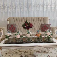 حباب شیشه‌ای رومیزی دست‌ساز خاص