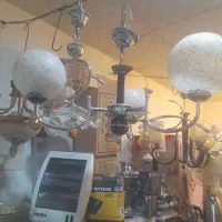 لوستر ۵شعله  ۱۲۰۰ لوستر ۳شعله۸۰۰ درحد نو|لوستر و چراغ آویز|مشهد, صیاد شیرازی|دیوار