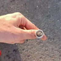 انگشتر جواهرات ایتالیا دست ساز تمام بافت