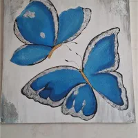تابلو هنری دست نقاشی