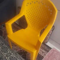 صندلی زرد کاملا سالم|صندلی و نیمکت|کاشان, رسالت|دیوار