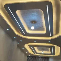 اجرای صفر تا صد سقف کاذب کناف، نور پردازی و نقاشی|خدمات پیشه و مهارت|پرند, فاز ۰|دیوار