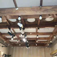 پنل چوبی سقف چراغ دار لاکچری|فروشگاه و مغازه|سبزوار, ابوریحان|دیوار