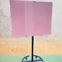 داخلیِ داخلیِ پایه گرد گلسبرد تخته وایت برد پایه