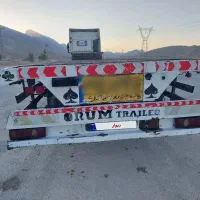 فروش کفی دو محور شرکتی اروم تریلر ۱۲/۶۰|خودرو سنگین|جهرم, |دیوار