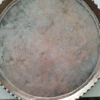 سینی مسی|کلکسیون اشیاء عتیقه|ملایر, |دیوار