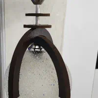 لوستر قطر حباب بیست سانت