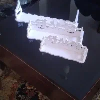 میز بار،میز کنار سالنی ،میز تزئینی وشلف ۳ تکه|مبلمان خانگی و میز عسلی|میاندوآب, |دیوار