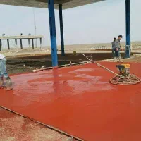 بتن ریزی با دستگاه ماله پروانه