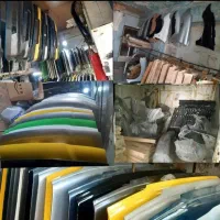 لوازم بدنه رنگی و خام