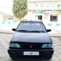 پراید صبا مدل ۸۷ مشکی شاسی سالم