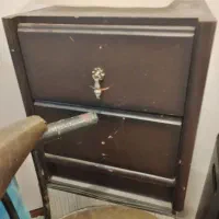 عطیقه سالم دو طبقه کشو