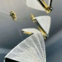 لوستر آویز پروانه ای|لوستر و چراغ آویز|مشهد, شهرآرا|دیوار