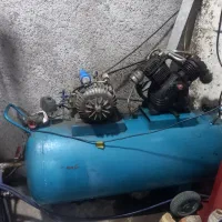 دستگاه کمپرسور باد ۲۵۰ خوابیده