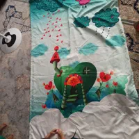 پرده ی پانچ طرح قلعه و قلب