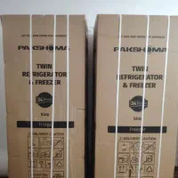یخچال‌فریزر دوقلو پاکشوما  موتور کره ای.