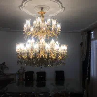 لوستر ورقه طلا