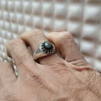 انگشتر نقره باباقوری|جواهرات|قم, نیروگاه|دیوار