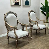 مبل استیل کلاسیک سلطنتی تمام چوب راش کد ۸۰۶|مبلمان خانگی و میز عسلی|چهاردانگه (تهران), |دیوار