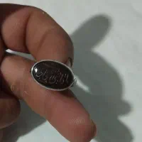 انگشتر عقیق خط