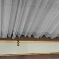 کتیبه پرده و چوب پرده ساده|پرده، رانر، رومیزی|قم, ناصردیوان|دیوار