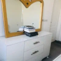 تخت خواب دو نفره ام دی اف|تخت و سرویس خواب|اهواز, پادادشهر|دیوار