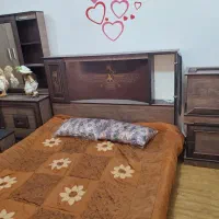 فروش سرویس خواب دو نفره|تخت و سرویس خواب|لامرد, |دیوار