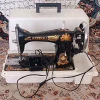 چرخ خیاطی مارشال اصلی با دستگاه برقی  استفاده نشده