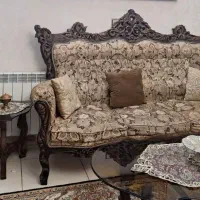 مبل استیل(سلطنتی) ۹ نفره|مبلمان خانگی و میز عسلی|قم, سراجه|دیوار