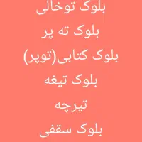 فروش ویژه انواع بلوک سیمانی|مصالح و تجهیزات ساختمان|داراب, |دیوار