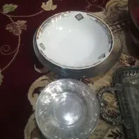 1دست برنج خوری و خورشت خوری و2دست میوه خوری انگشتی|ظروف سرو و پذیرایی|کرمانشاه, |دیوار