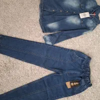 پیراهن و شلوار جین نو