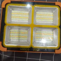 چراغ شارژی 200w