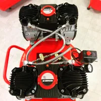 پمپ باد کمپرسور ۲۵۰ لیتری توربو ۲موتوره (گارانتی)|ابزارآلات|شهرکرد, |دیوار