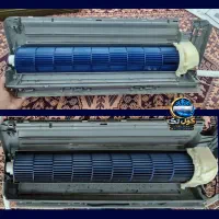 نصب و سرویس کولر گازی،شستشو و صفرشویی اسپلیت